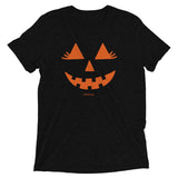 Glam Pumpkin Face - Premium Unisex Short Sleeve T-Shirt